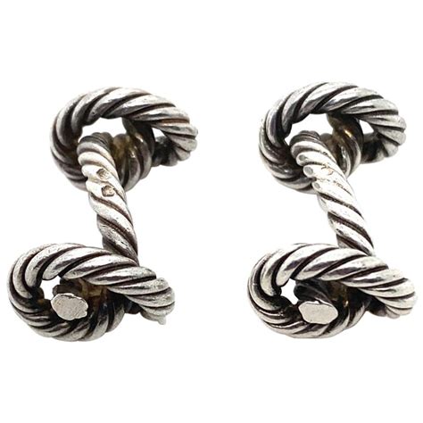 hermes silver cufflinks price|Hermes cufflinks gold and enamel.